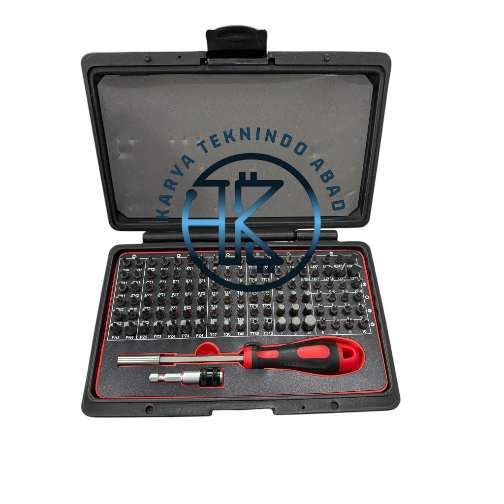 Bullock 1/4" Shank  116 pcs Blow Case Set