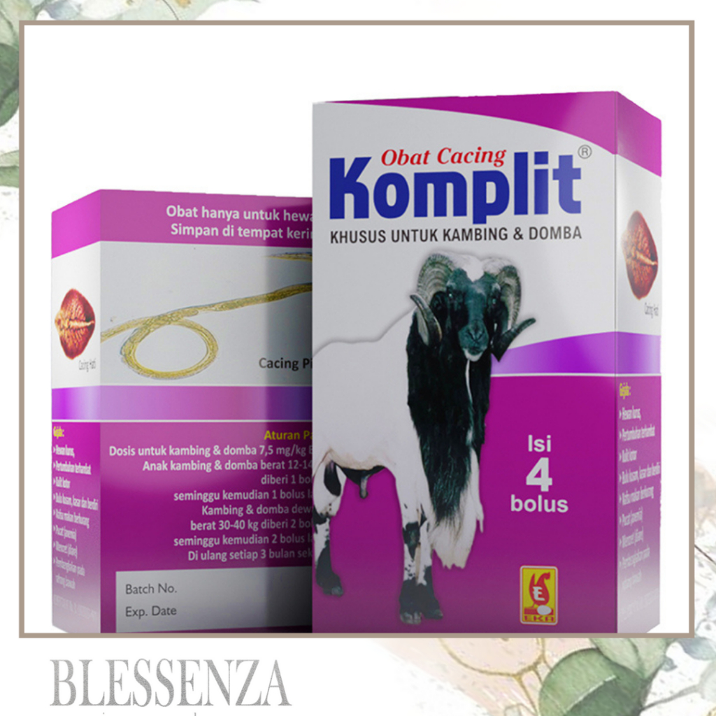 Obat Cacing Komplit Kambing Domba Eka farma- Obat Basmi Kambing Domba Cacingan - obat cacing kambing