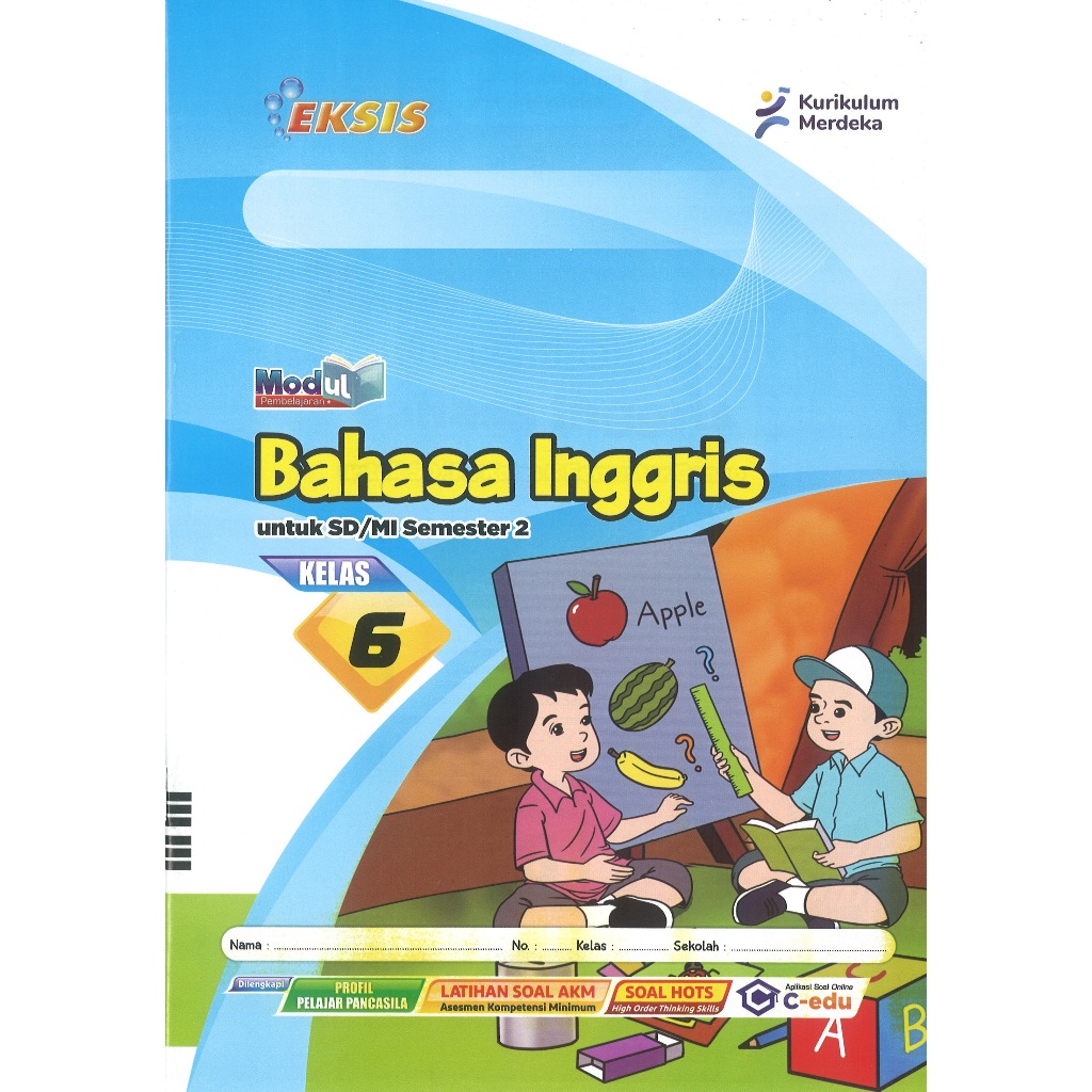 LKS EKSIS Modul Pembelajaran Bahan Inggris untuk SD/MI Semester 2 Kelas 6