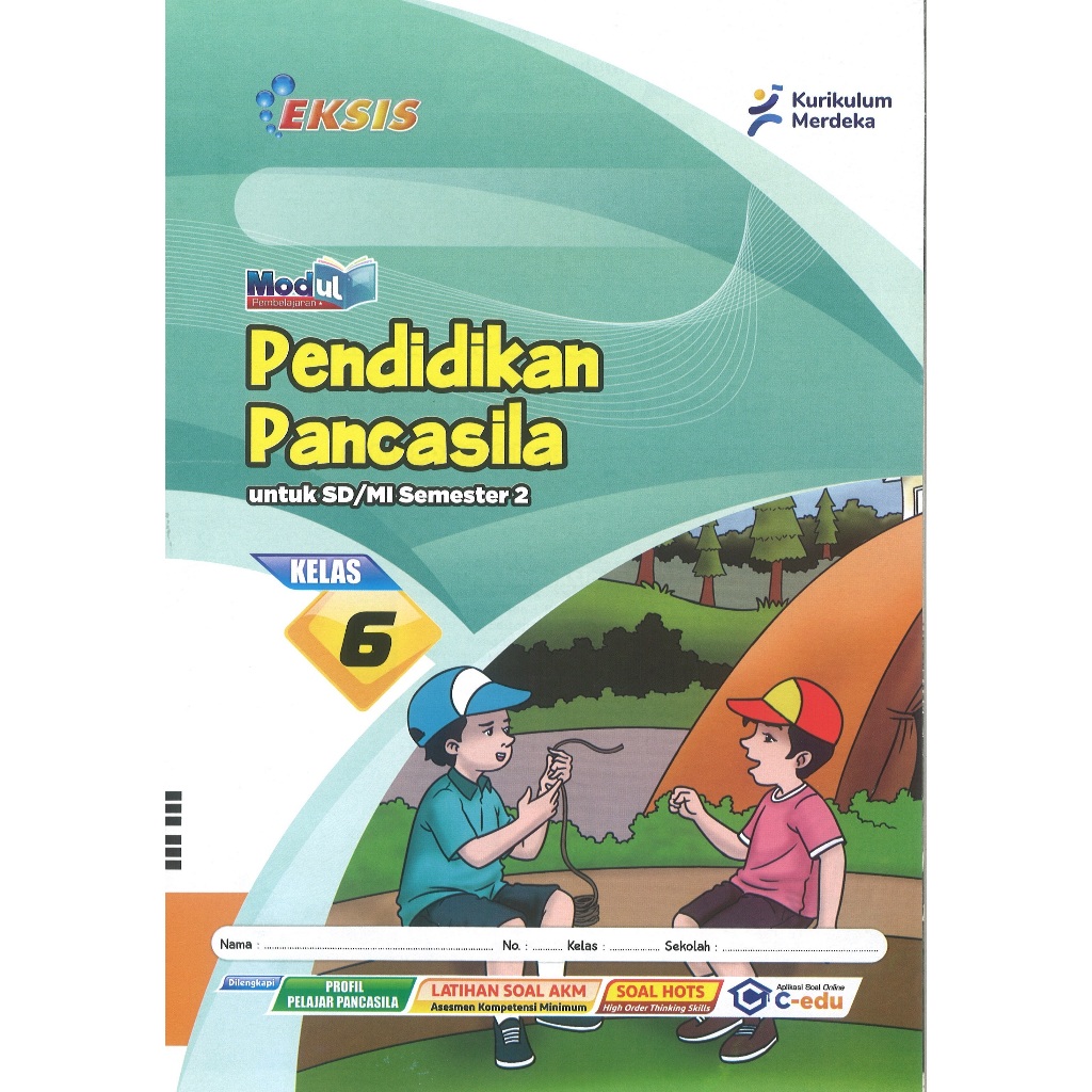 lks EKSIS Pendidikan Pancasila untuk SD/MI Semester 2 Kelas 6