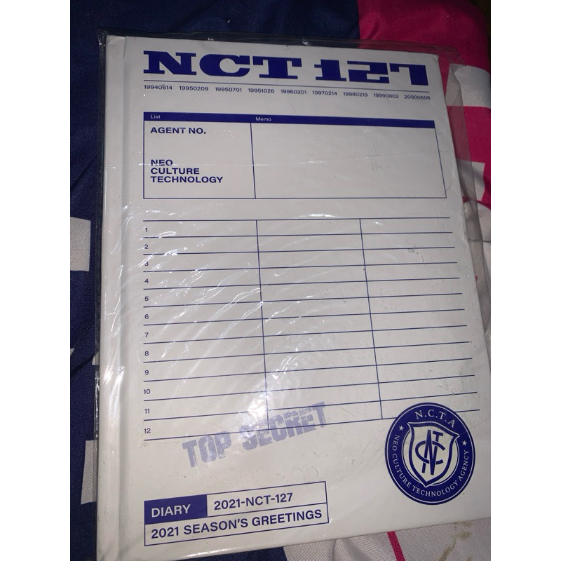 Diary Season Greeting 2021 NCT 127