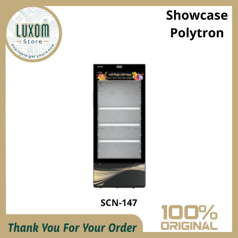 Showcase Polytron SCN-147/Showcase Polytron/Lemari pendingin/Showcase/Polytron
