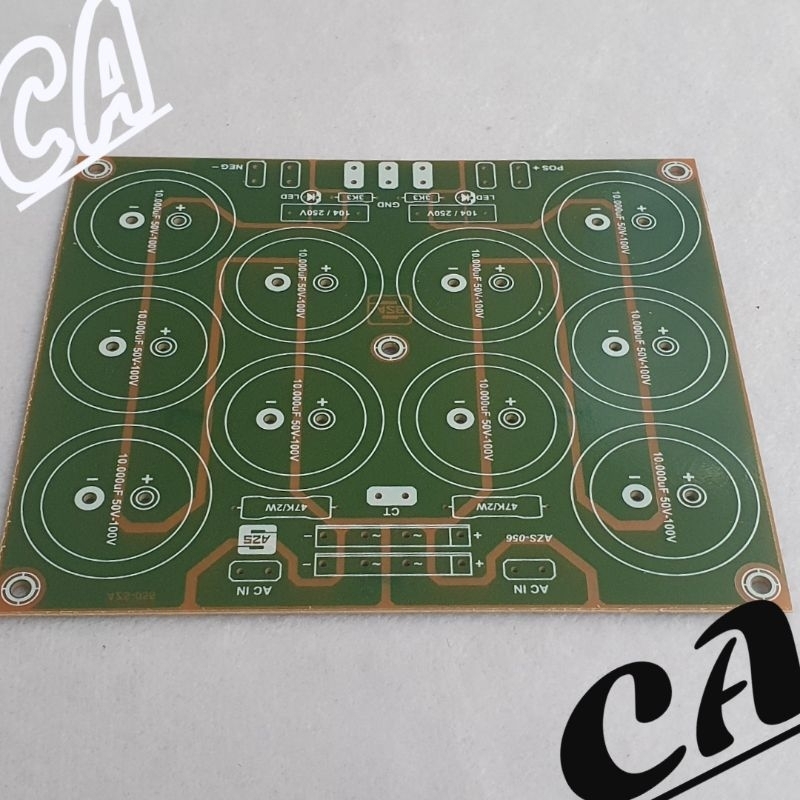 PCB PSU 10 ELCO CLASS AB dan B