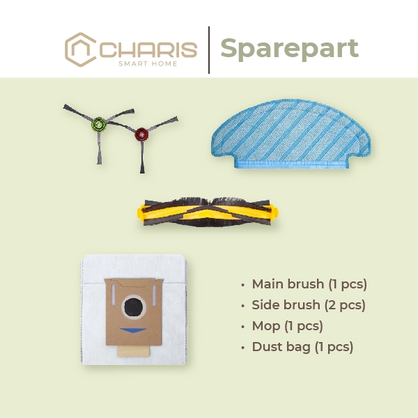 Ecovacs DEEBOT T9 /T9 AIVI Exchangeable & Sparepart Accessories