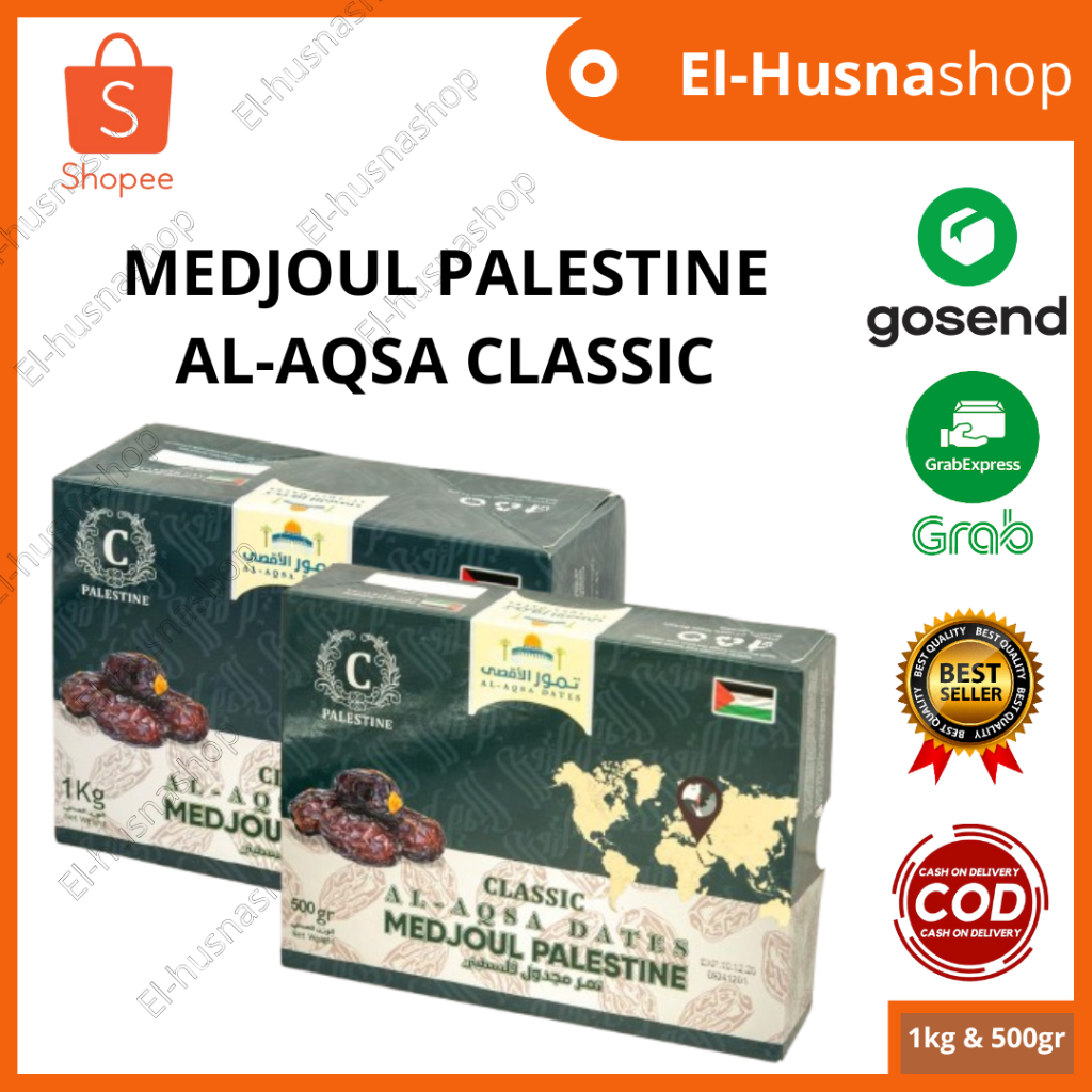 

Kurma Medjool Classic 1kg 500gr Jumbo Palestine Medjoul Korma Medjol Klasik