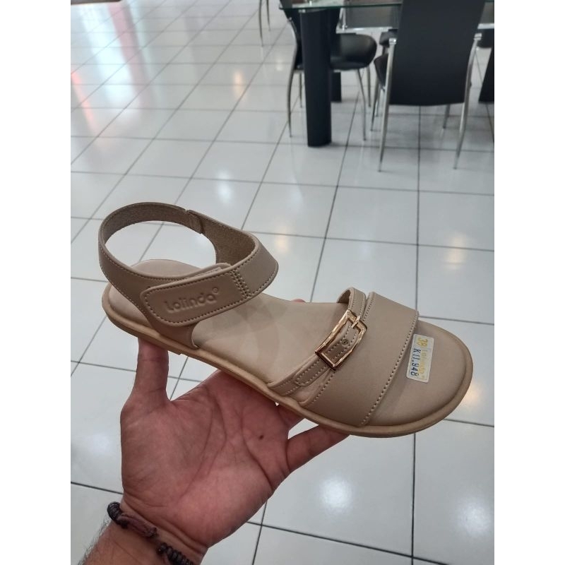 Lolinda  Sepatu Sandal wanita Tali sple nyaman dan mpuk sandal perempuan