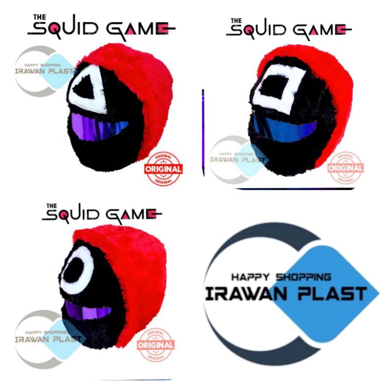 Cover helm SQUID GAME