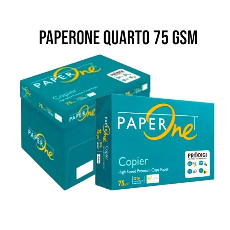 

[ 1 box] kertas hvs print QUARTO 75 gsm (2500 lembar)