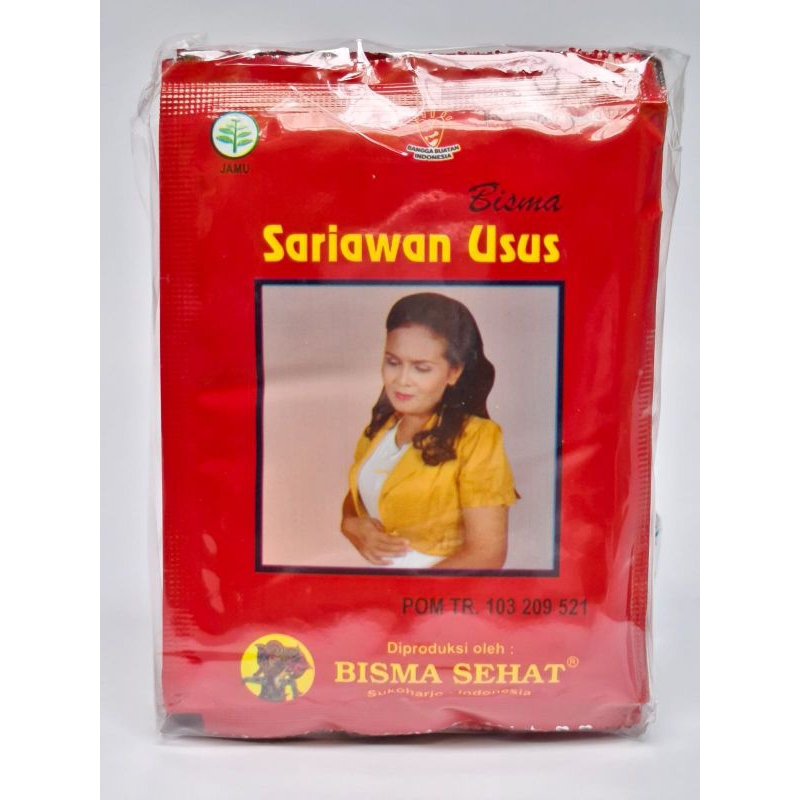 

Jamu Sariawan Usus Bisma Kemasan pack isi 10 sachet