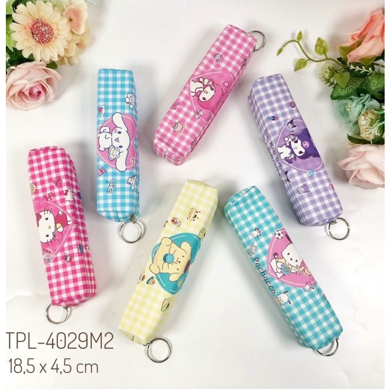 

Tempat Pensil Tabung Motif Sanrio Kuromi Cinnamonroll My Melody Hello Kitty Pompompurin Pochacco