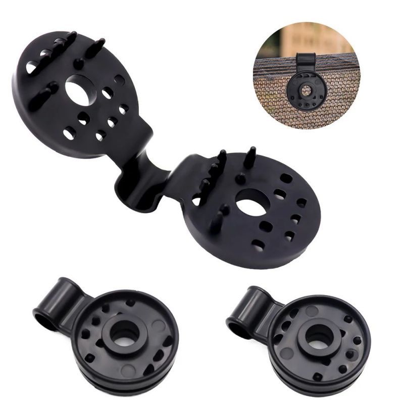 50pcs Klip Paranet Bulat Cantolan Paranet Clip Net Penjepit Paranet Klip Jaring Paranet