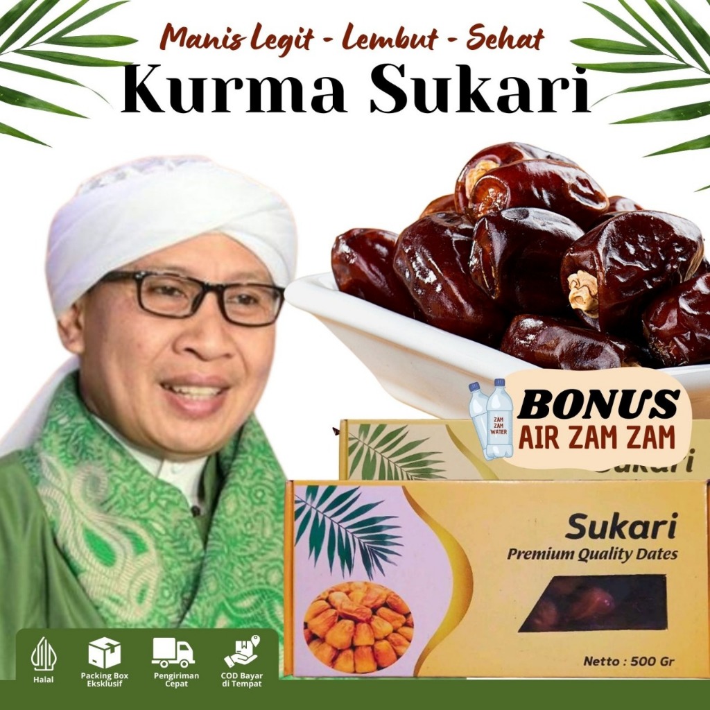 

[BEST SELLER] Kurma Raja Lembut | Kurma Sukari Premium Original