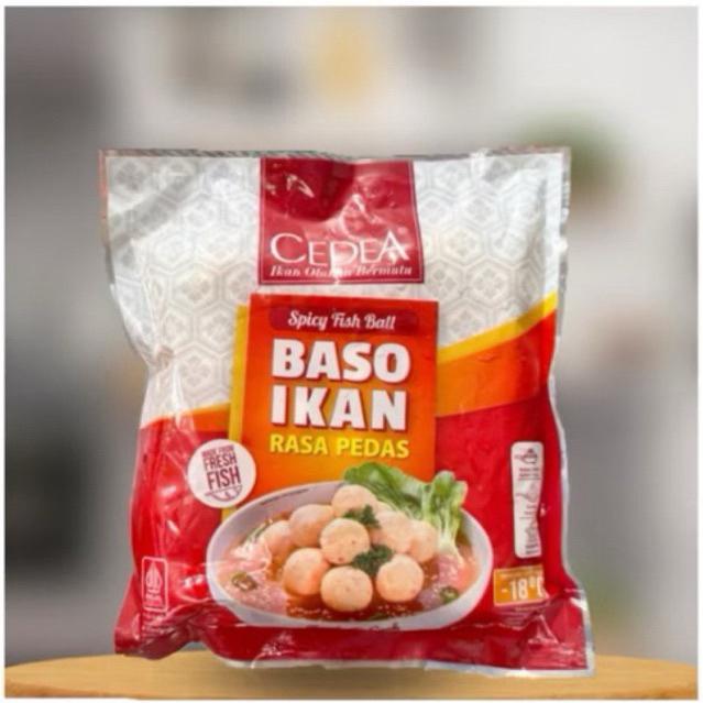 

Cedea Baso Ikan rasa Pedas 500gr