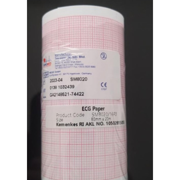 Kertas EKG 3 Channel 80 x 20M