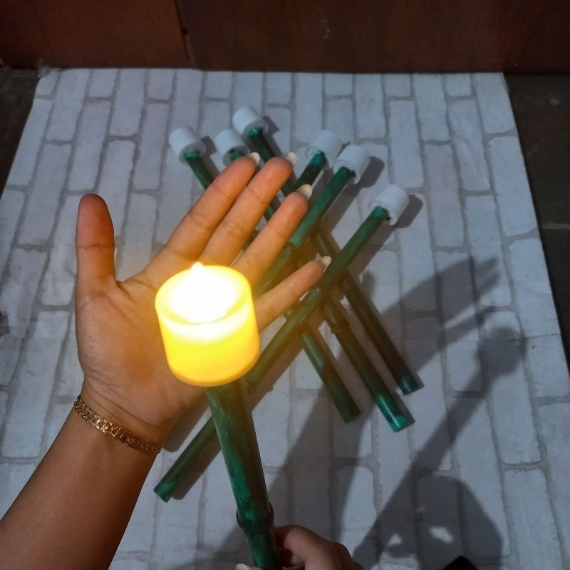 Obor Elektrik Pawai / oncor / lampu / mainan / lampu led / obor led / karnaval /