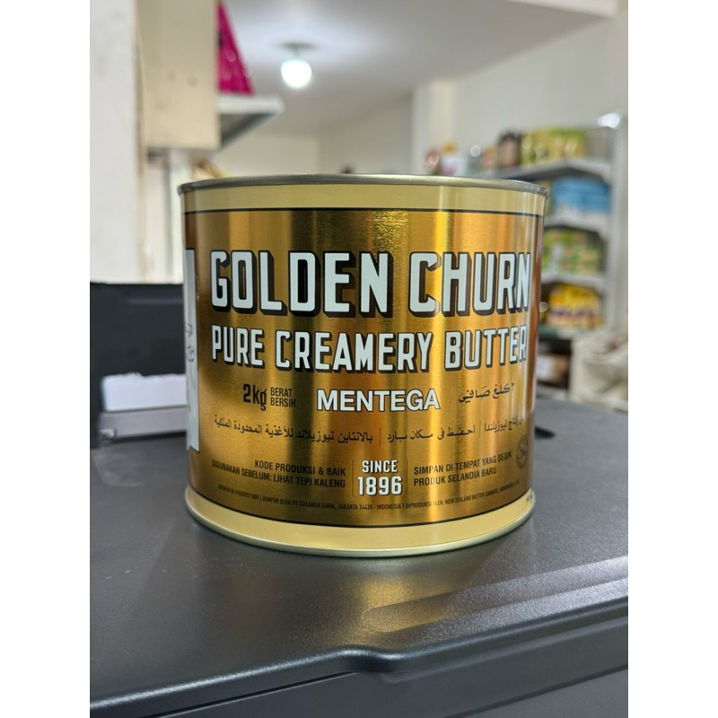 

GOLDEN CHURN pure creamery butter / Mentega gentong 2kg