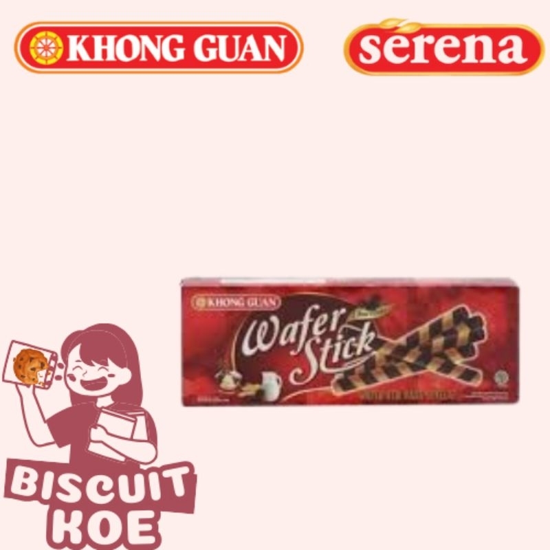 

Khong Guan Wafer Stick Chocolate Box 125g