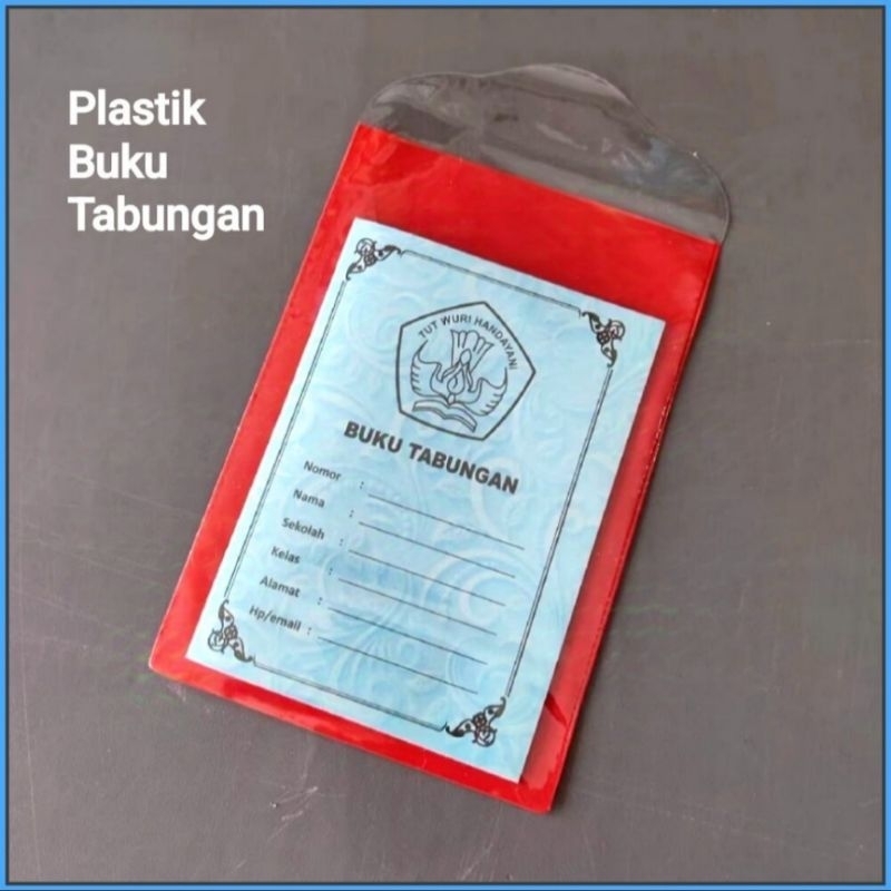 

20 Pcs Plastik Buku Tabungan ( 5 Pilihan Warna )