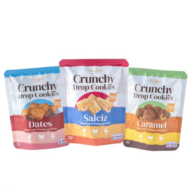 

Casa Grata Cookies Gluten Free & Vegan Cookies (Pilih varian)