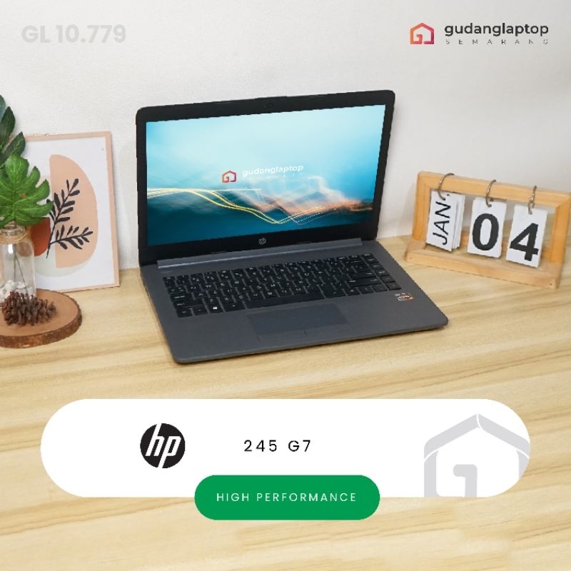 HP 245 G7 AMD Ryzen 3-3300U 4GB/256GB 14 inch HD | GL10779