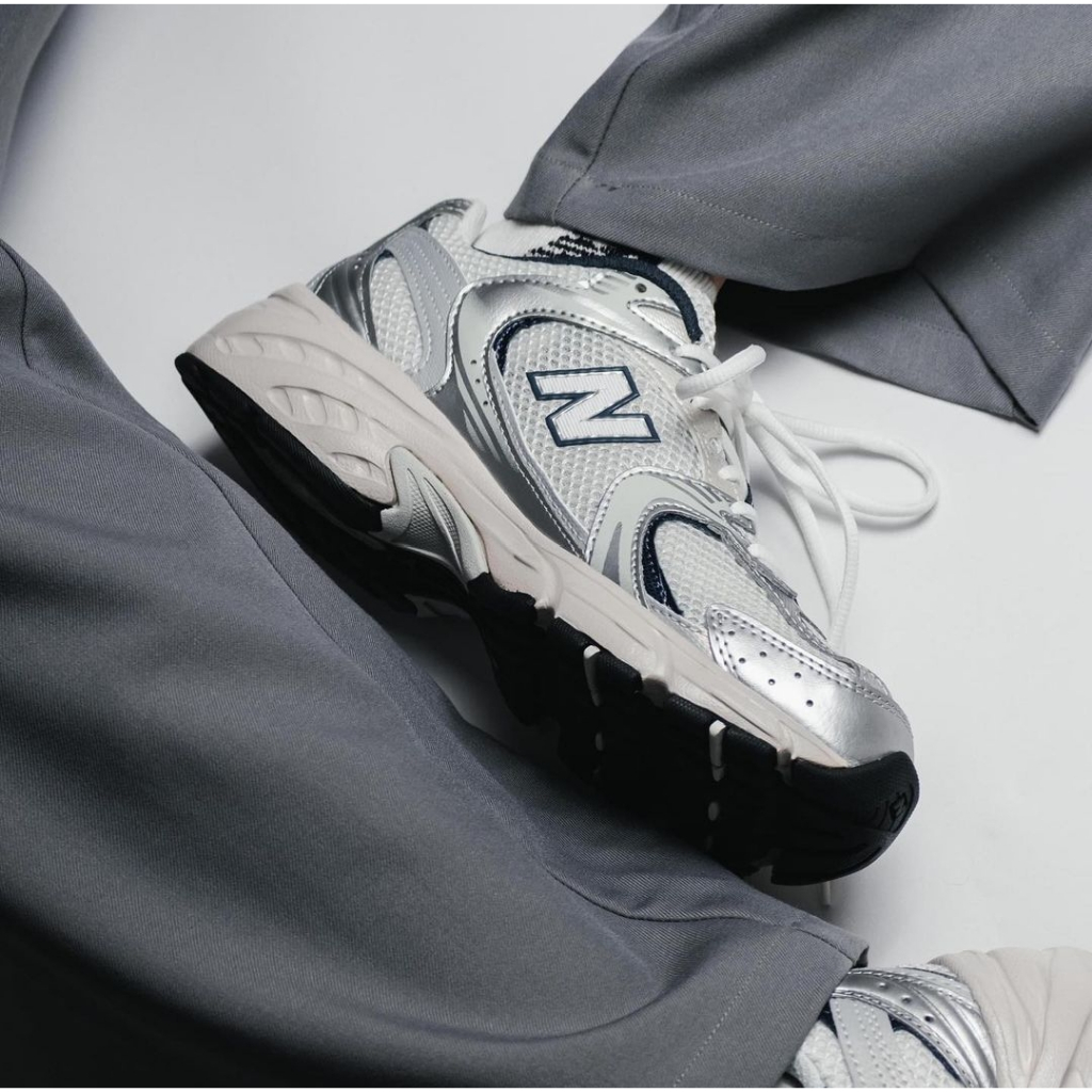 Sepatu Casual Pria Wanita NB 530 Steal Grey