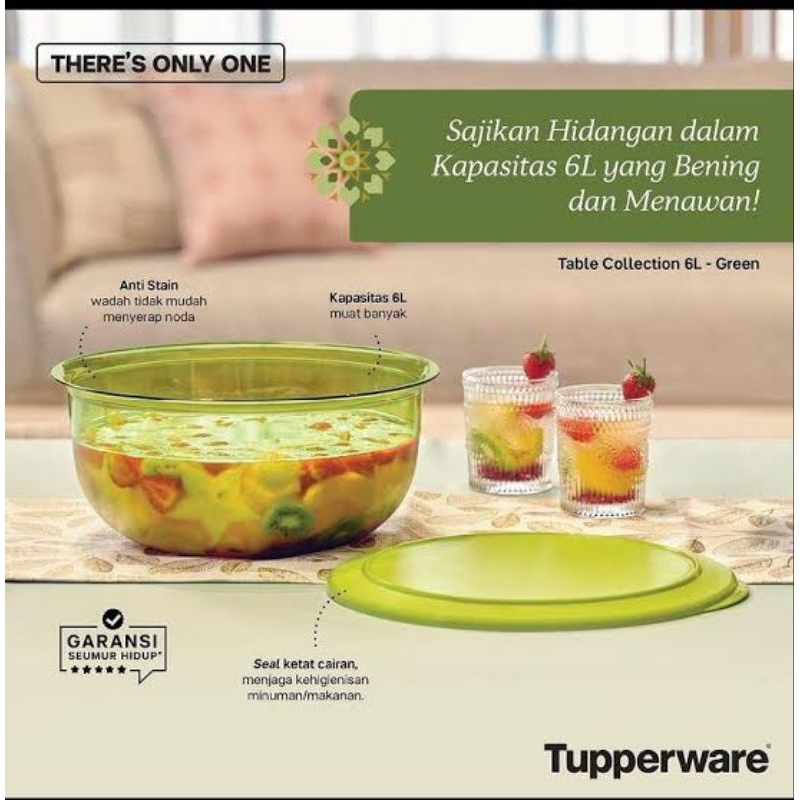 Table Collection Tupperware - 6 L