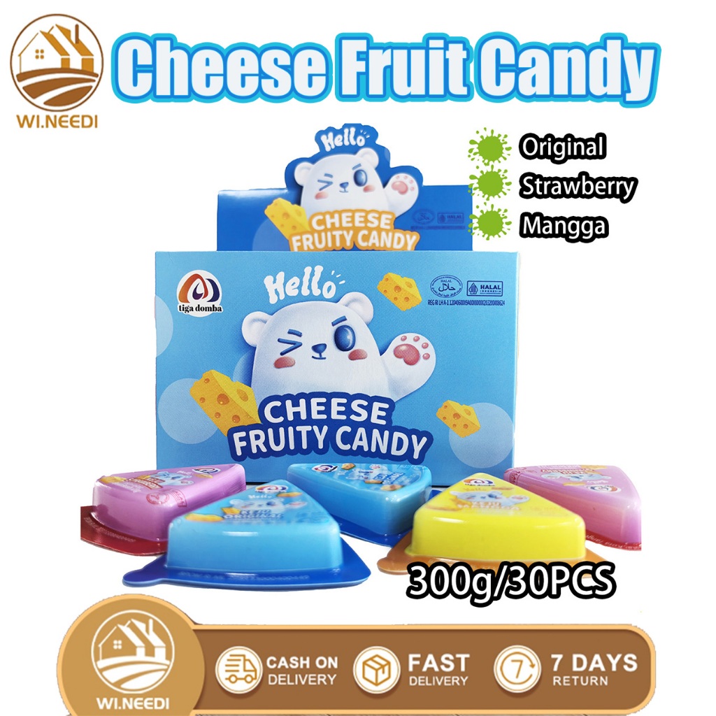 

Permen Keju & Buah Aneka Rasa 30 pcs