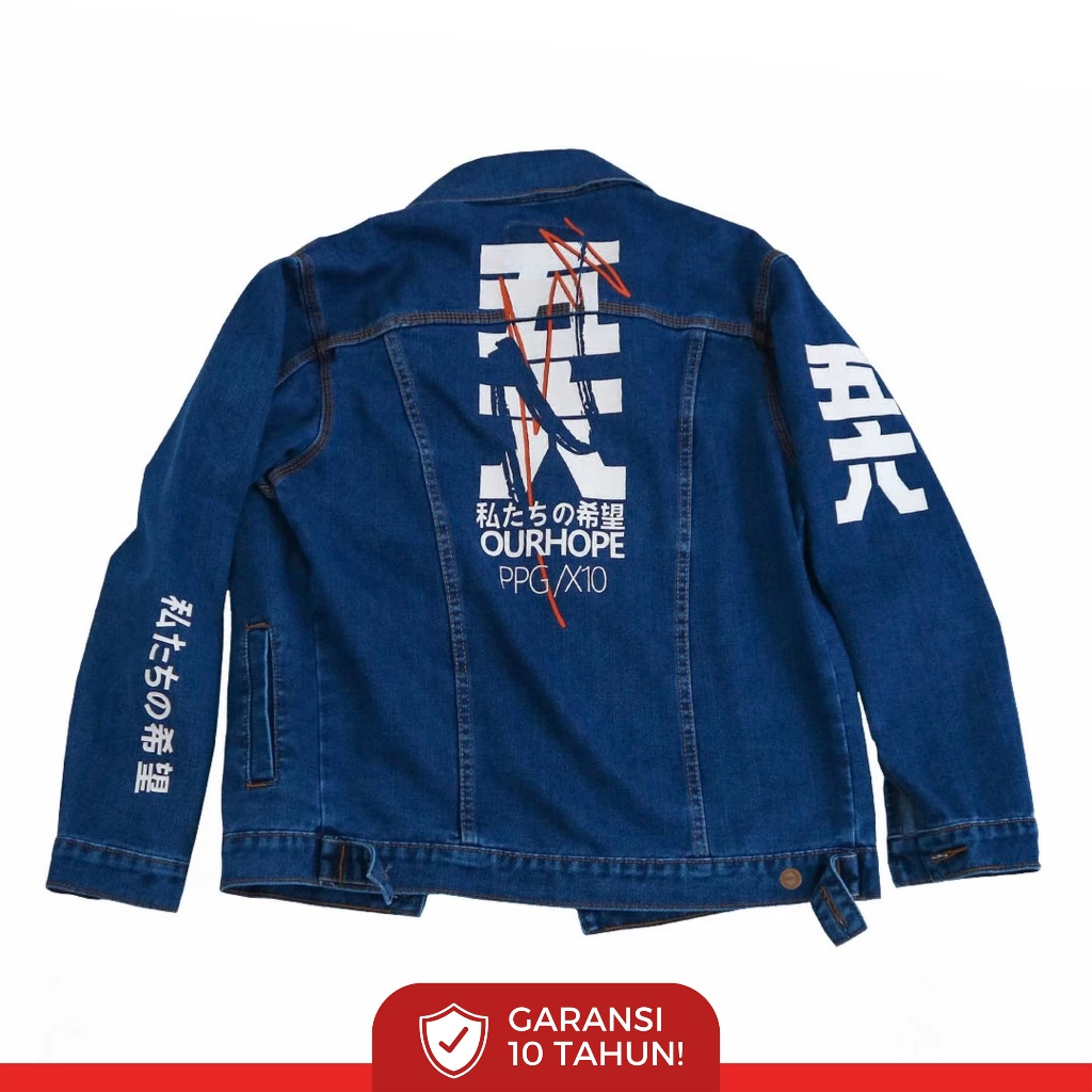 PAPAGO - JAKET JEANS - JAKET DENIM PRIA - JAPAN HOPE