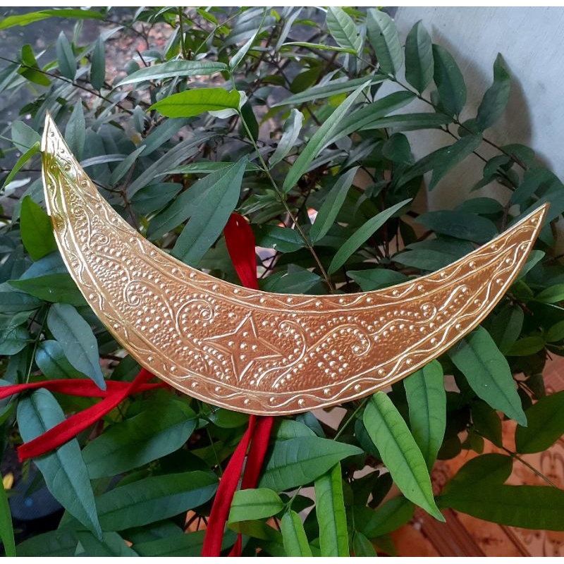 Mahkota bulan sabit - adat ntt - aksesoris bulan sabit