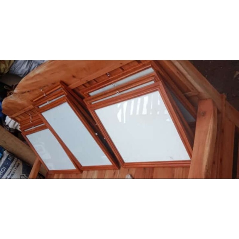 Bingkai Foto 4R 10R Bahan kayu jati tanpa kaca/pigura foto/framekaca