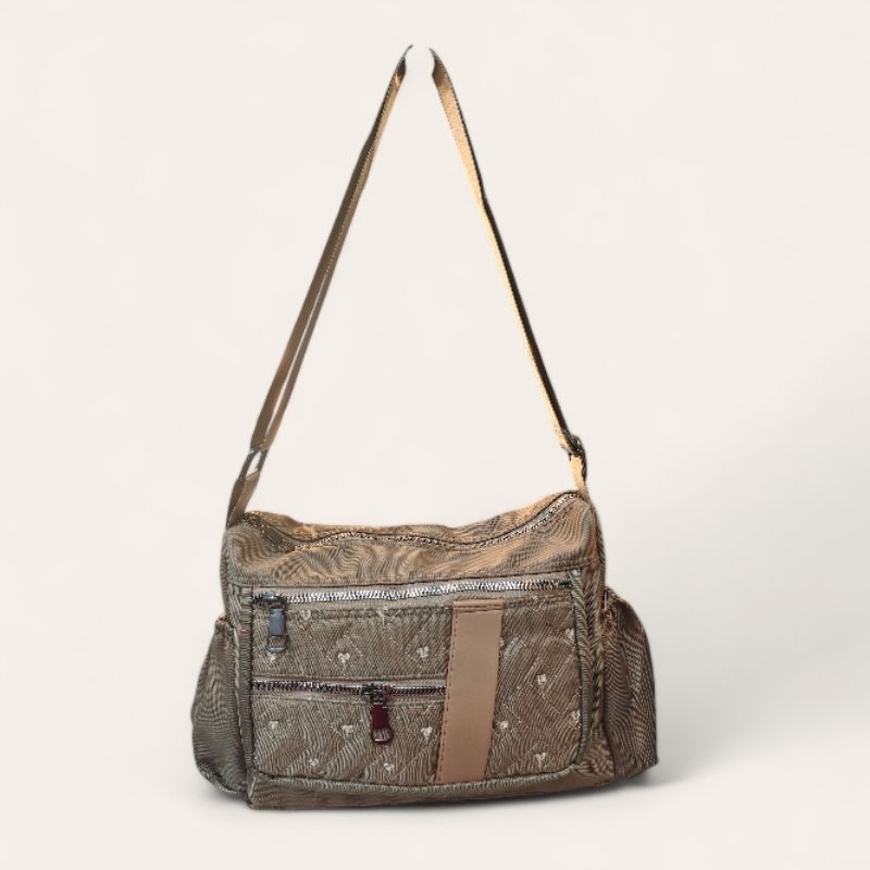 tas selempang wanita kanvas jumbo