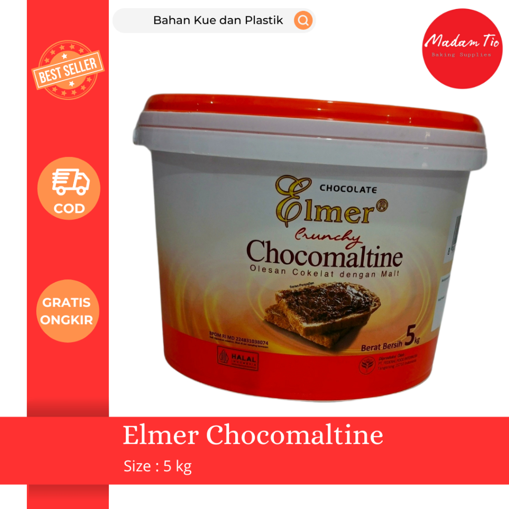 

Elmer Chocomaltine 5kg 1pcs