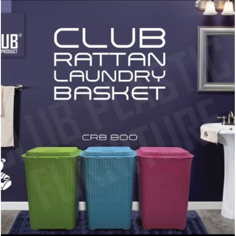Keranjang laundry rotan/Keranjang Laundry aestetic