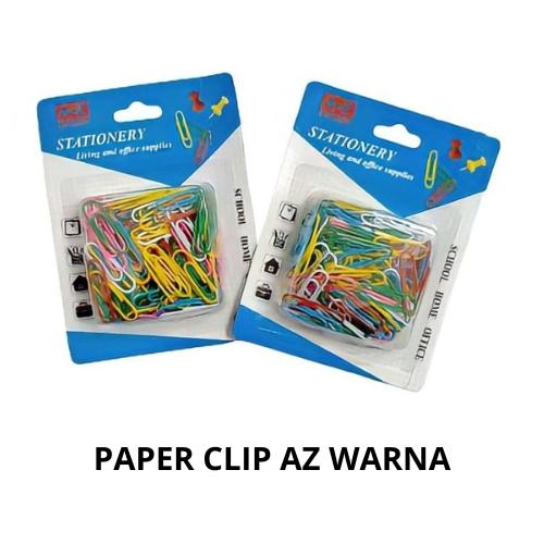 

Tokotab - Paper Clip / Penjepit Kertas AZ Warna Warni