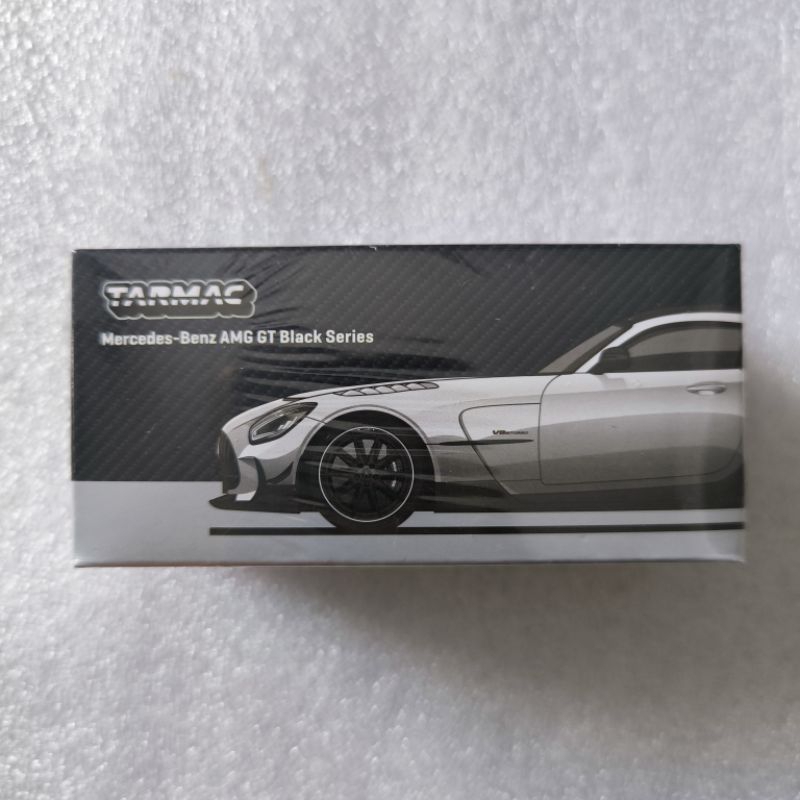 TARMAC WORKS MERCEDES BENZ AMG GT BLACK SERIES SILVER METALLIC