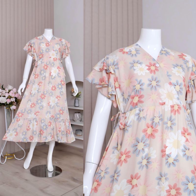 Gisella Homedress BUTSANA.ID Daster Rayon Premium Panjang Semata kaki, daster remaja, daster jumbo