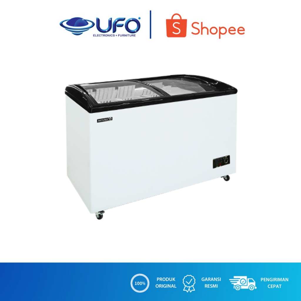 ARTUGO SLIDING GLASS FREEZER 308 LITER SH365P
