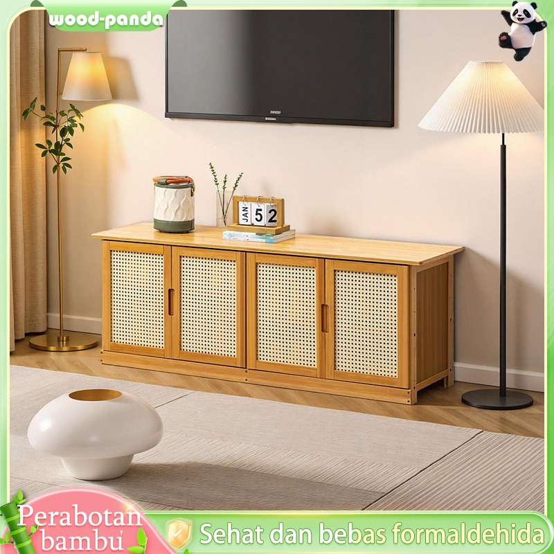 Meja TV Kayu TV Serbaguna Minimalis Bambu  Meja TV Minimalis Bufet TV Minimalis Kayu TV Minimalis