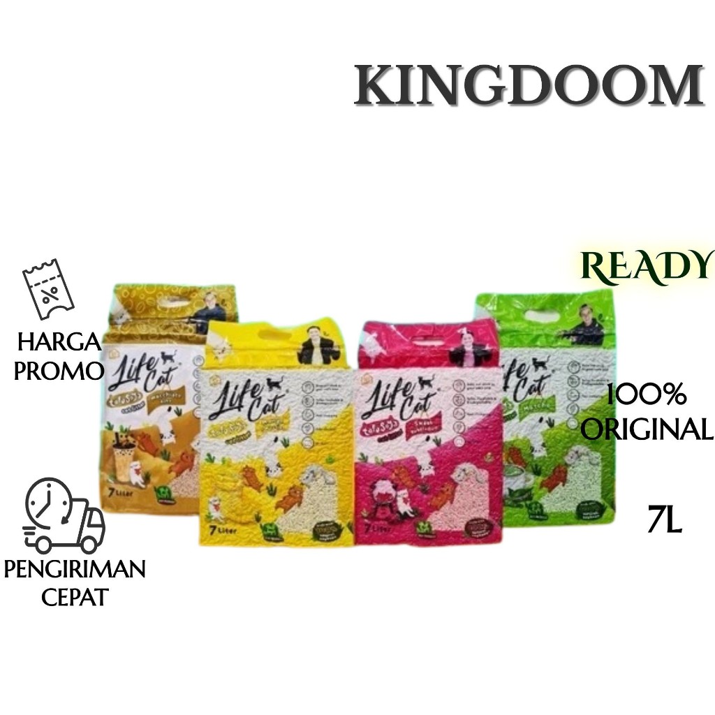 Tofu Soya Life Cat 7 Liter  | Cat Litter Tofu