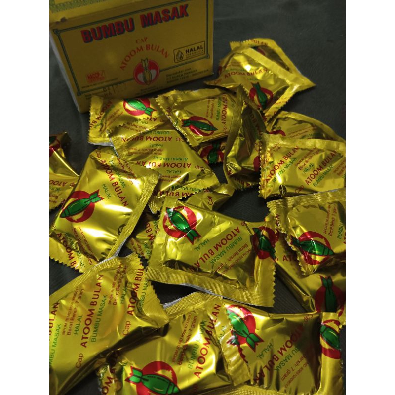 

Bumbu atom bulan kemasan box isi 20pcs