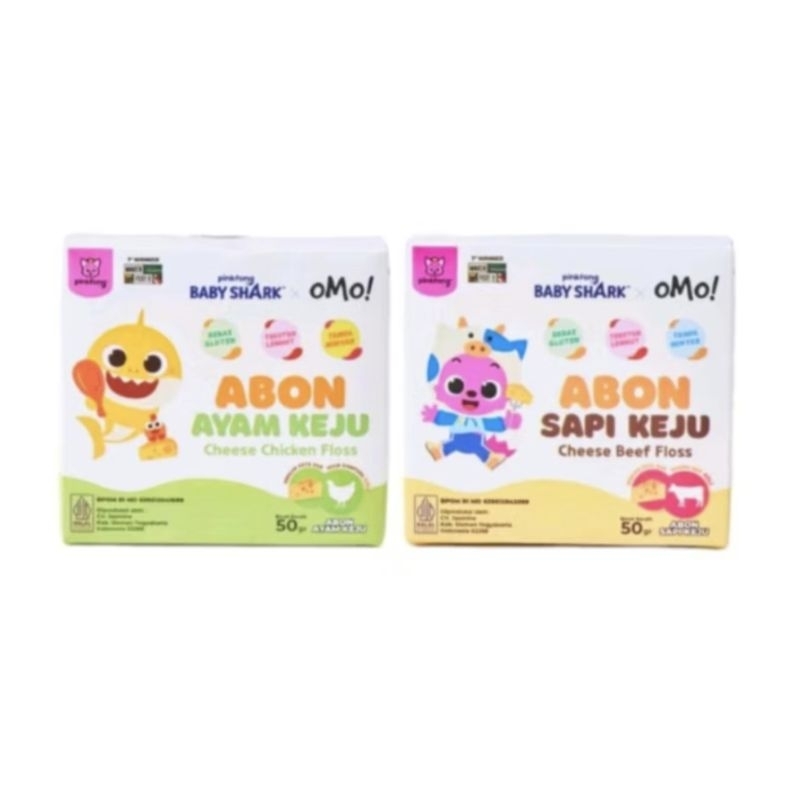 

Pinkfong Baby Shark X OMO! Abon Ayam Keju & Sapi Keju