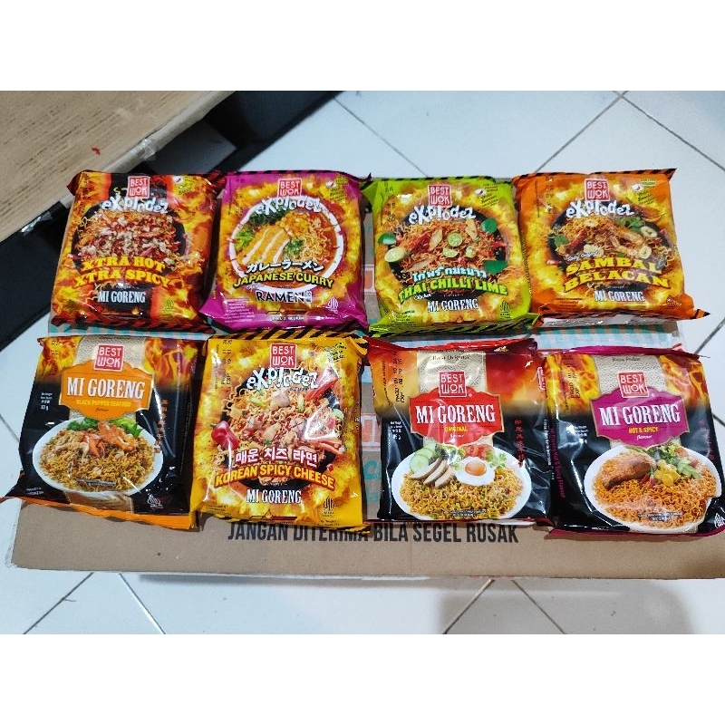 

Best wok mie goreng paket 8 rasa