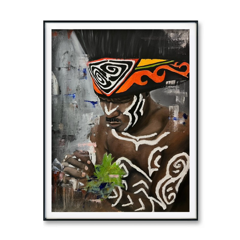 

LUKISAN CAT MINYAK - DOA PAPUA