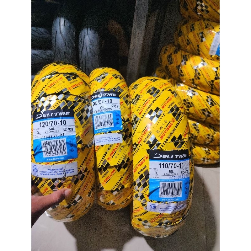 ban tubles vespa swallow Delitire ring 10,11,12 (90/90,120/70,110/70) free pentil 100% original for 