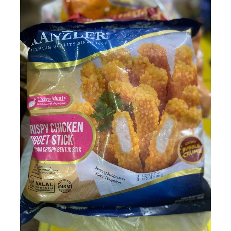

NUGET KANZLER EXTRA MEATY (Chrispy Chicken Nuget stick)