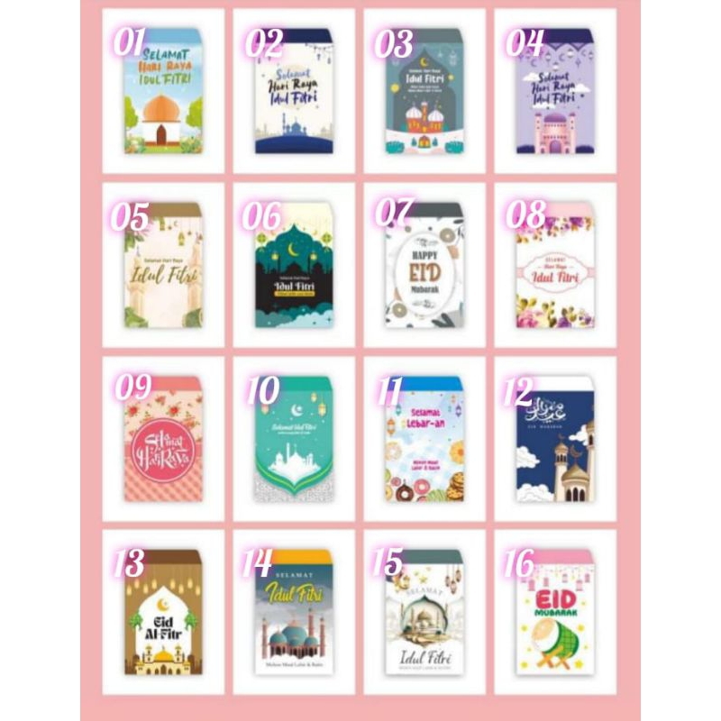 

Amplop Lebaran Idul Fitri Angpao Lebaran Karakter