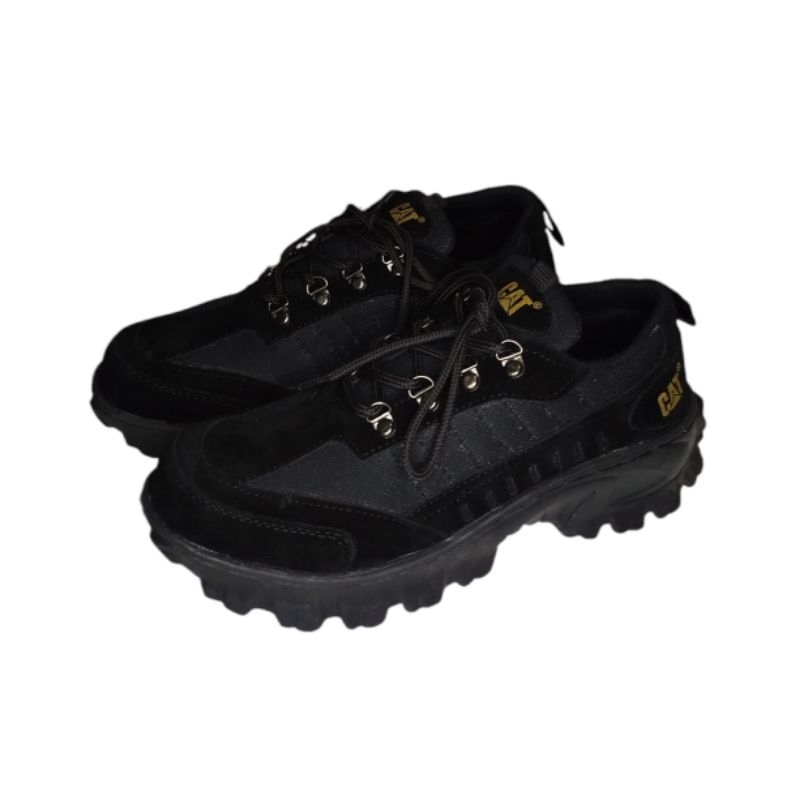 CRZN - Sepatu Safety Pria - Cat Hitam