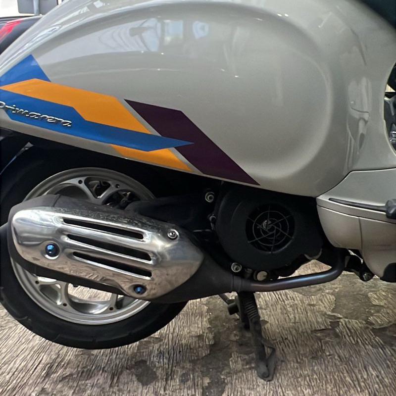 Knalpot vespa matic sprint primavera standar std