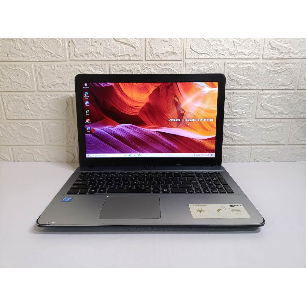 Asus X541NA Celeron N3550 Layar 15 inch RAM 4GB HDD 500GB Laptop Second Bekas Murah Buat Sekolah