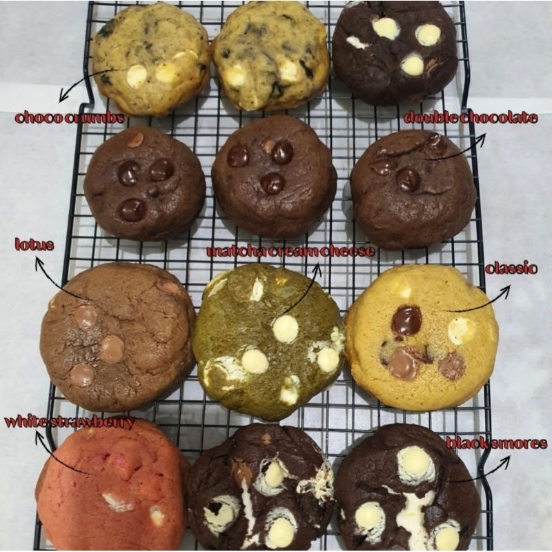 

White Strawberry Soft Cookies